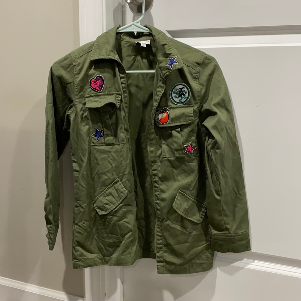Girls Disney Green Light Weight Jacket